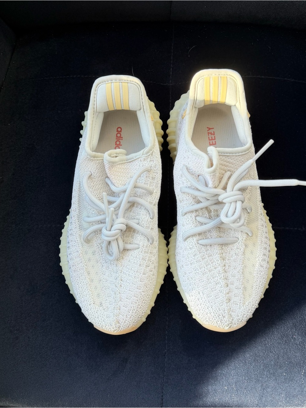 Authentic adidas Yeezy Boost 350 V2 Off-White Knit Sneaker
